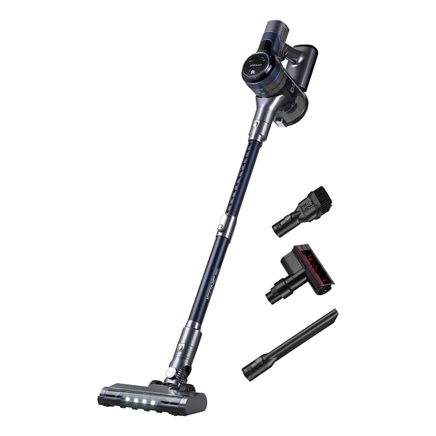 Concept VP6040 - Ηλεκτρική σκούπα χειρός 2σε1 ICONIC ANIMAL TELESCOPE 200W/22,2V 2200 mAh μπλε