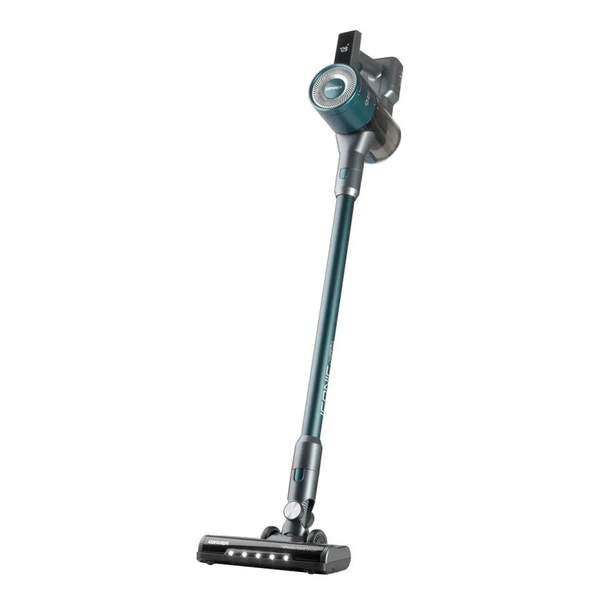 Concept VP6045 - Ραβδοειδής και χειρός σκούπα 2-σε-1 ICONIC SUCTION PRO 450W/29,6V 2500 mAh μπλε