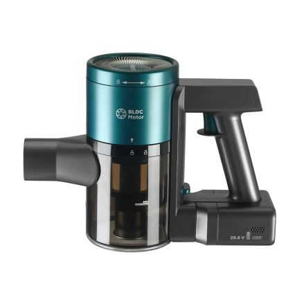 Concept VP6045 - Ραβδοειδής και χειρός σκούπα 2-σε-1 ICONIC SUCTION PRO 450W/29,6V 2500 mAh μπλε