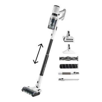 Concept VP6125 - Σκούπα stick χειρός 2-σε-1 ICONIC Comfort Telescope 400W/29,6V 2000 mAh λευκή