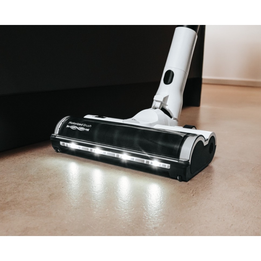 Concept VP6125 - Σκούπα stick χειρός 2-σε-1 ICONIC Comfort Telescope 400W/29,6V 2000 mAh λευκή
