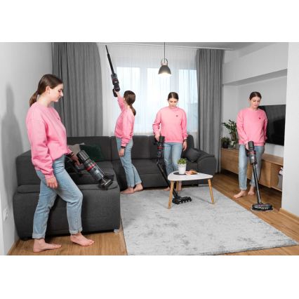 Concept VP6260 - Ραβδοσκούπα 4 σε 1 ULTIMATE PRO+ 500W/29,6V 2200 mAh μαύρη