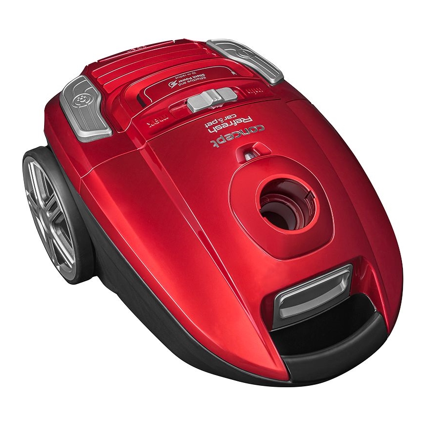 Concept VP8224 - Ηλεκτρική σκούπα με σακούλα REFRESH CAR&PET 3,5 l 700W/230V κόκκινο