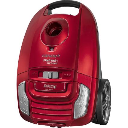 Concept VP8224 - Ηλεκτρική σκούπα με σακούλα REFRESH CAR&PET 3,5 l 700W/230V κόκκινο