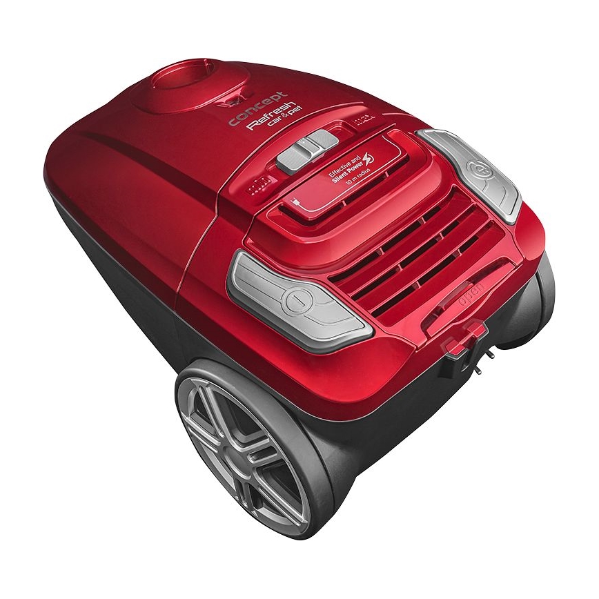 Concept VP8224 - Ηλεκτρική σκούπα με σακούλα REFRESH CAR&PET 3,5 l 700W/230V κόκκινο