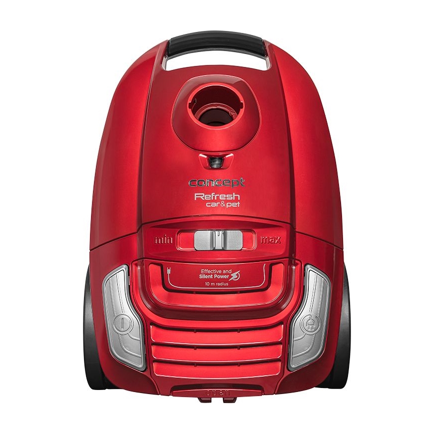 Concept VP8224 - Ηλεκτρική σκούπα με σακούλα REFRESH CAR&PET 3,5 l 700W/230V κόκκινο