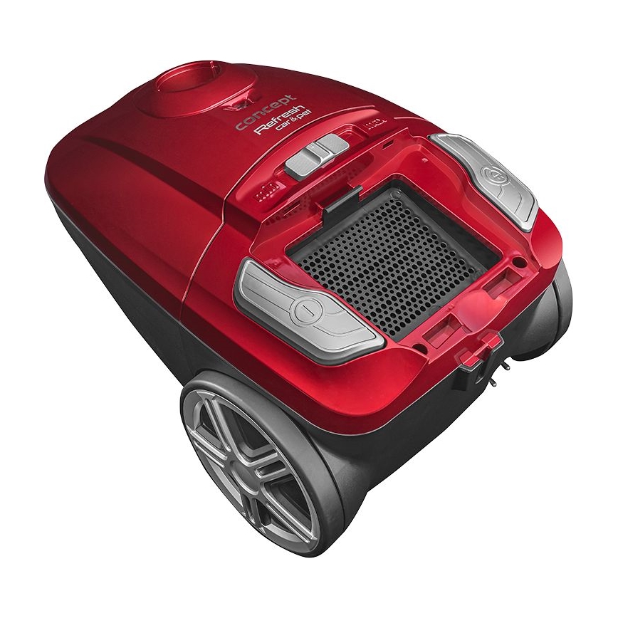 Concept VP8224 - Ηλεκτρική σκούπα με σακούλα REFRESH CAR&PET 3,5 l 700W/230V κόκκινο
