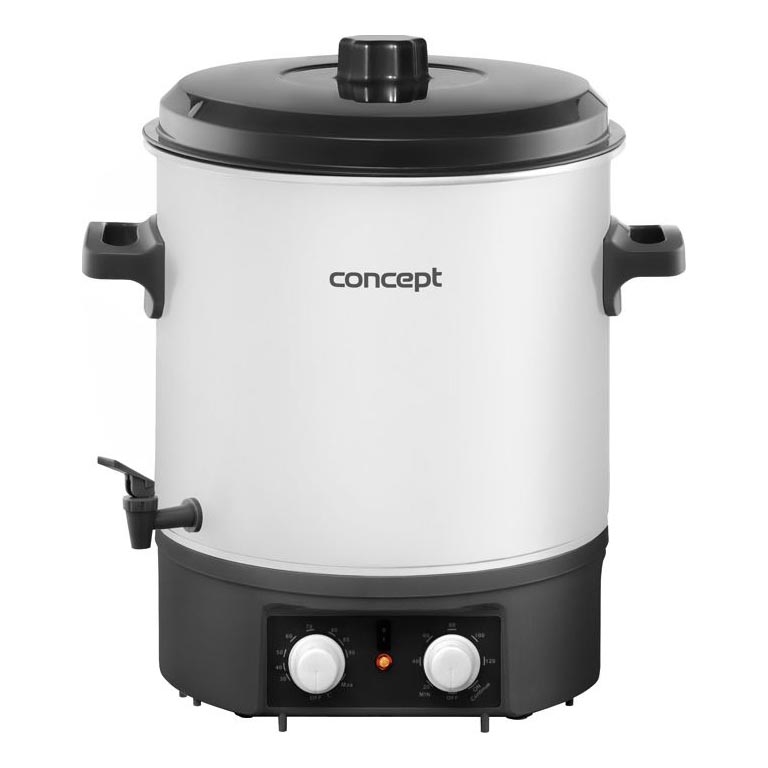 Concept ZH0030 - Συσκευή κονσερβοποίησης 27 l 2000W/230V λευκό/μαύρο