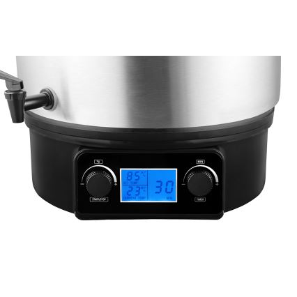 Concept ZH0040 - Συσκευή κονσερβοποίησης 27 l 2000W/230V ανοξείδωτο ατσάλι/μαύρο