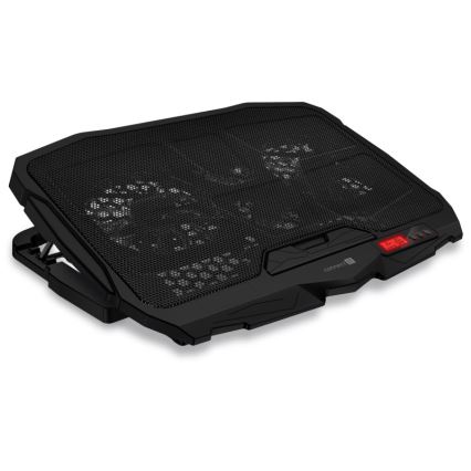 CONNECT IT CCP-2200-RD - Cooling pad για laptop 4x ανεμιστήρας 2xUSB μαύρο/κόκκινο