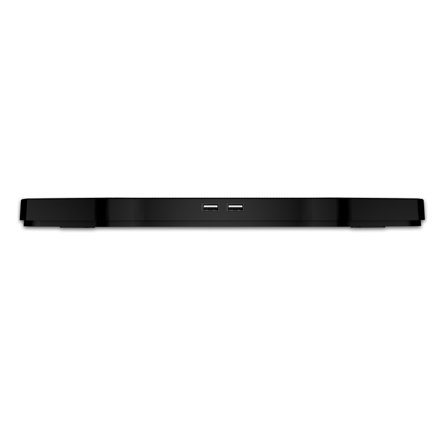 CONNECT IT CCP-2200-RD - Cooling pad για laptop 4x ανεμιστήρας 2xUSB μαύρο/κόκκινο