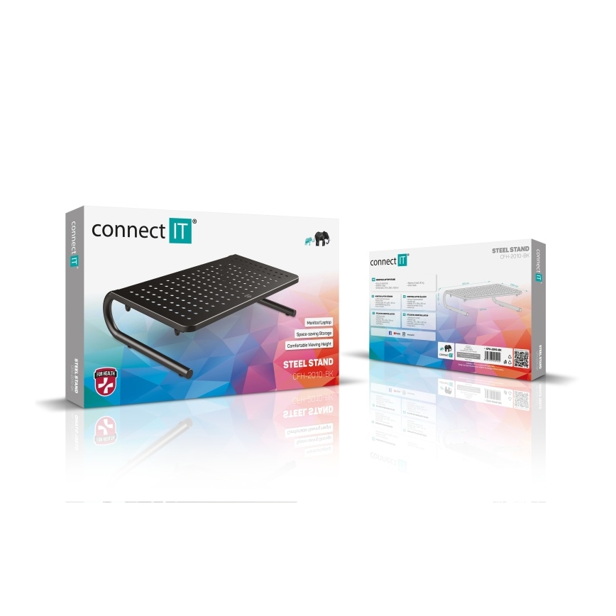 CONNECT IT CFH-2010-BK - Πολυλειτουργική μεταλλική βάση μαύρο