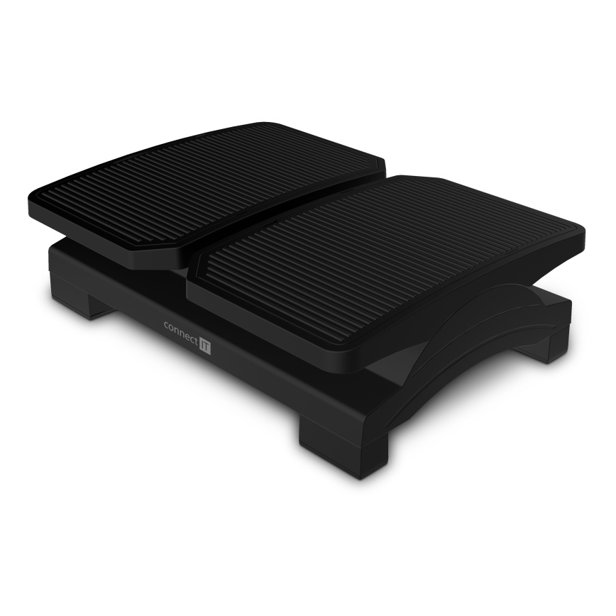 CONNECT IT CFH-4100-BK - Ρυθμιζόμενο υποπόδιο μαύρο