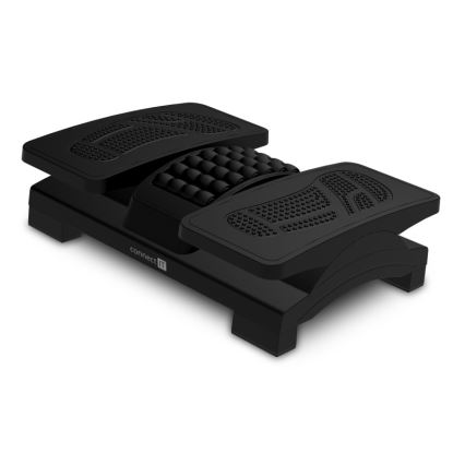 CONNECT IT CFH-4105-BK - Ρυθμιζόμενο υποπόδιο για πόδια, μαύρο