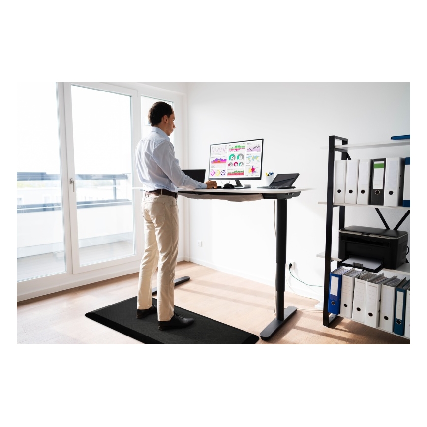 CONNECT IT CFH-4200-BK - Αντι-κόπωσης πατάκι για τα πόδια μαύρο
