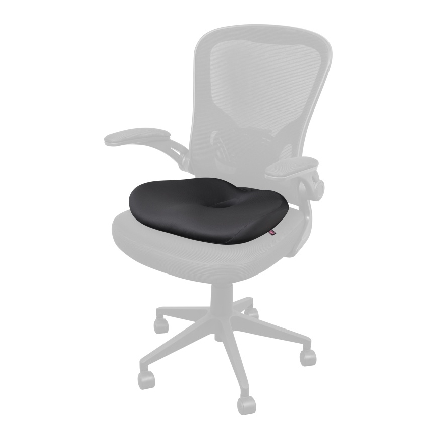 CONNECT IT CFH-5501-GY - Εργονομικό μαξιλάρι καρέκλας ανθρακί
