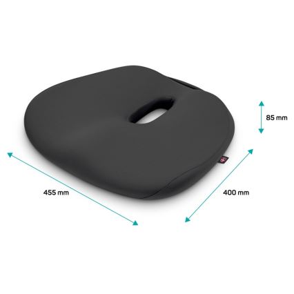 CONNECT IT CFH-5501-GY - Εργονομικό μαξιλάρι καρέκλας ανθρακί