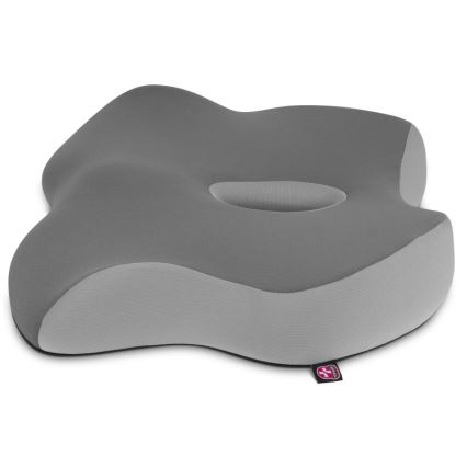 CONNECT IT CFH-5901-GY - Εργονομικό μαξιλάρι καρέκλας γκρι