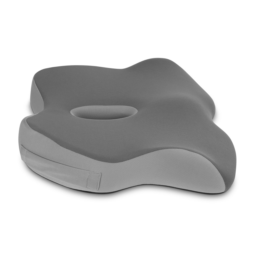CONNECT IT CFH-5901-GY - Εργονομικό μαξιλάρι καρέκλας γκρι
