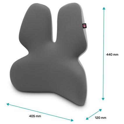 CONNECT IT CFH-5902-GY - Μαξιλάρι προσκέφαλου γκρι