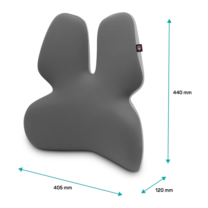 CONNECT IT CFH-5902-GY - Μαξιλάρι προσκέφαλου γκρι