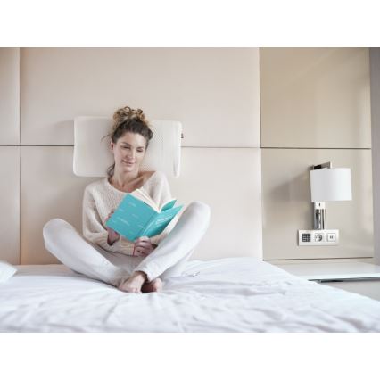 CONNECT IT CFH-6020-WH - Ανατομικό μαξιλάρι Taurus λευκό