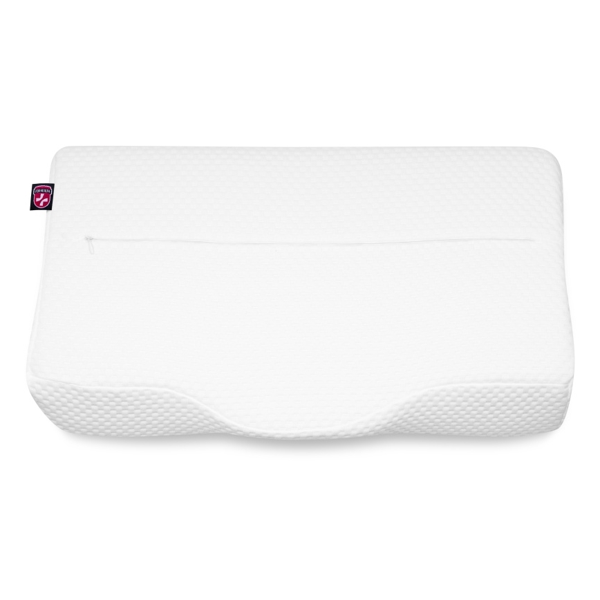 CONNECT IT CFH-6020-WH - Ανατομικό μαξιλάρι Taurus λευκό