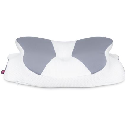 CONNECT IT CFH-6032-WH - Ανατομικό μαξιλάρι Gemini λευκό/γκρι