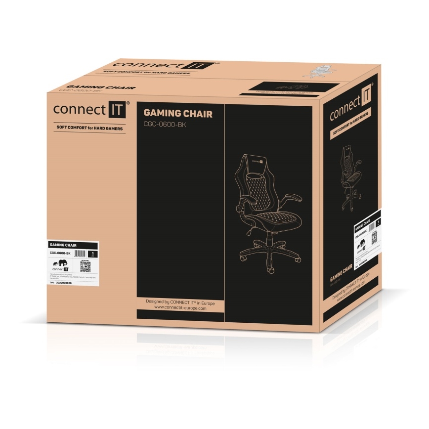 CONNECT IT CGC-0600-BK - Παιδική καρέκλα Matrix Pro μαύρο