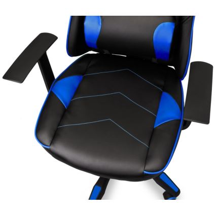 CONNECT IT CGC-0700-BL - Καρέκλα gaming LeMans Pro μαύρο/μπλε