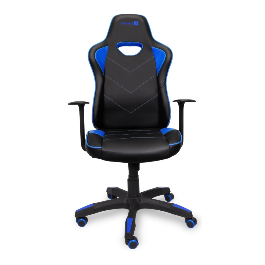 CONNECT IT CGC-0700-BL - Καρέκλα gaming LeMans Pro μαύρο/μπλε