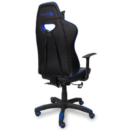 CONNECT IT CGC-0700-BL - Καρέκλα gaming LeMans Pro μαύρο/μπλε