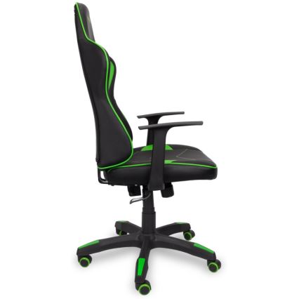 CONNECT IT CGC-0700-GR - Καρέκλα gaming LeMans Pro μαύρο/πράσινο
