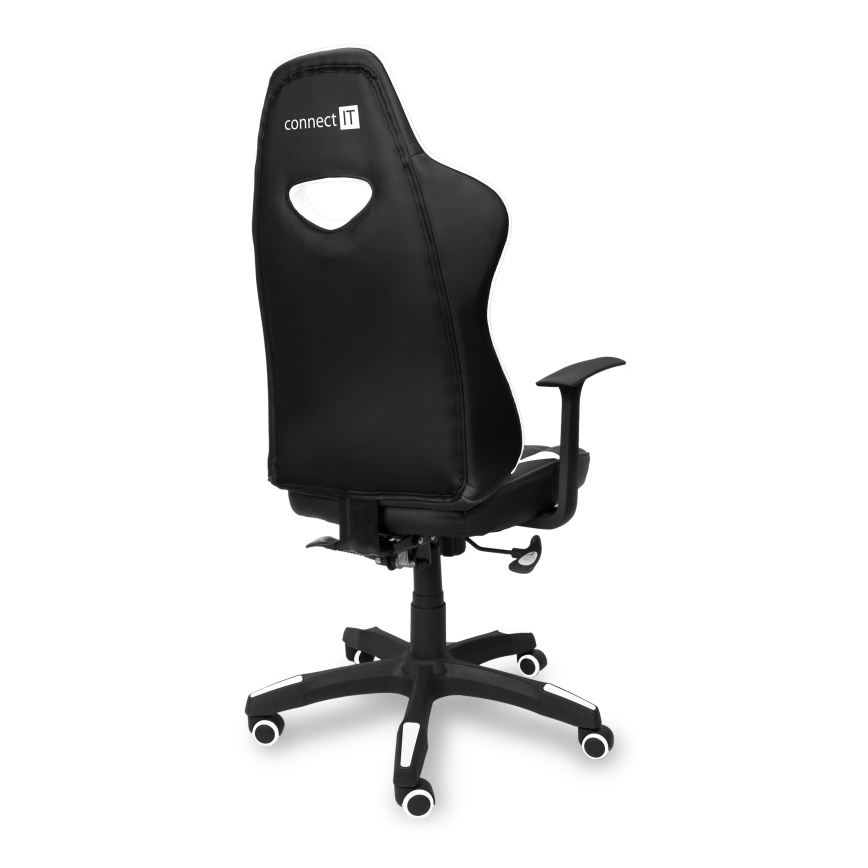 CONNECT IT CGC-0700-WH - Καρέκλα gaming LeMans Pro μαύρο/λευκό