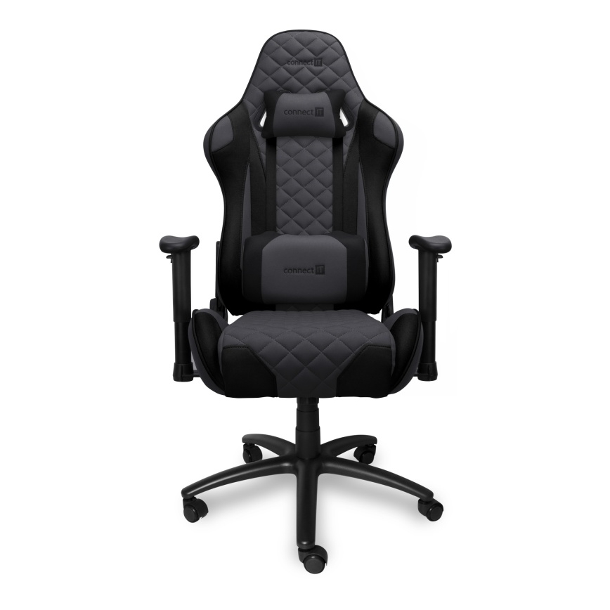 CONNECT IT CGC-1200-GY - Καρέκλα gaming Monaco Pro γκρι/μαύρο