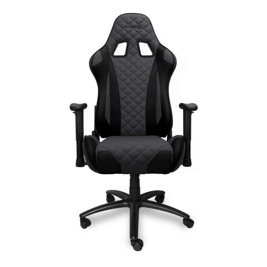 CONNECT IT CGC-1200-GY - Καρέκλα gaming Monaco Pro γκρι/μαύρο