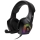 CONNECT IT CHP-5600-BK - LED RGB Ενσύρματα ακουστικά για gaming με μικρόφωνο μαύρο