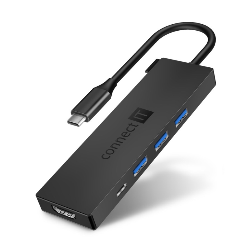 CONNECT IT CHU-8010-AN - USB-C hub 5σε1