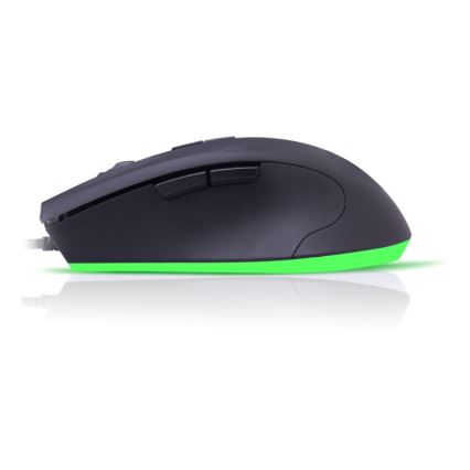 CONNECT IT CI-1128 - LED Ενσύρματο ποντίκι gaming 1000/1200/1600/3200 DPI μαύρο