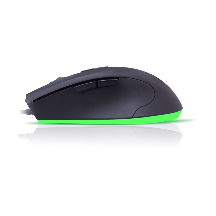 CONNECT IT CI-1128 - LED Ενσύρματο ποντίκι gaming 1000/1200/1600/3200 DPI μαύρο