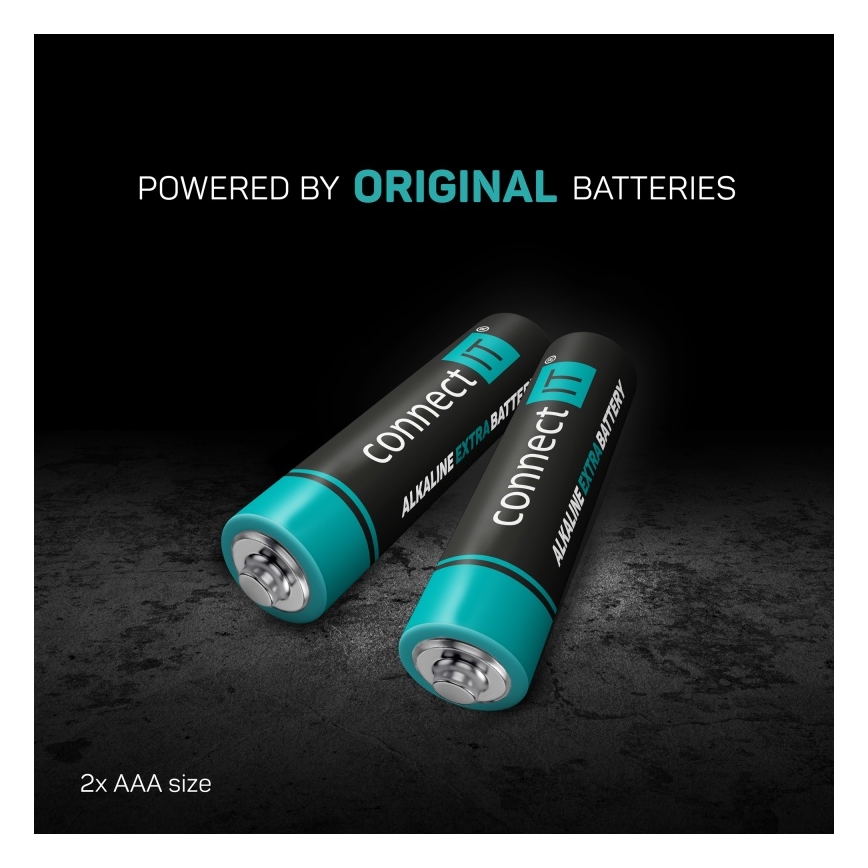 CONNECT IT CI-1223 - Ασύρματο ποντίκι 800/1200/1600 DPI 2xAAA μαύρο