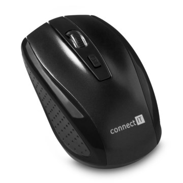 CONNECT IT CI-1223 - Ασύρματο ποντίκι 800/1200/1600 DPI 2xAAA μαύρο