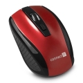 CONNECT IT CI-1224 - Ασύρματο ποντίκι 800/1200/1600 DPI 2xAAA μαύρο/κόκκινο