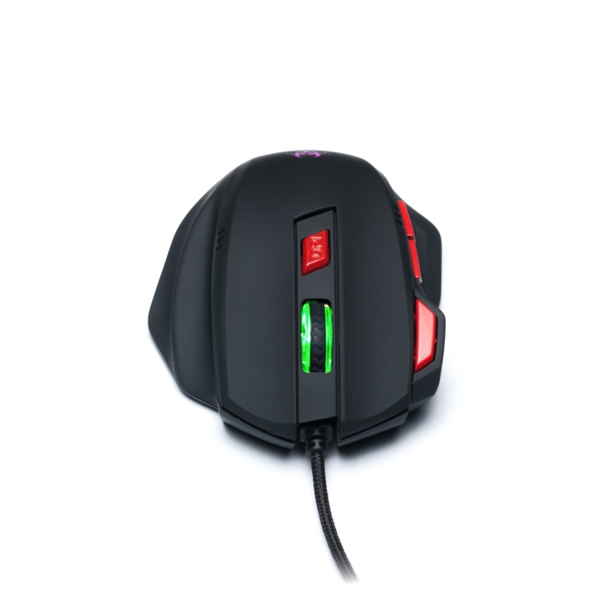CONNECT IT CI-191 - LED Ενσύρματο ποντίκι gaming 800/1600/2400/3200 DPI μαύρο