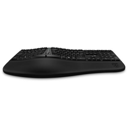 CONNECT IT CKB-2800-CS - Εργονομικό ασύρματο πληκτρολόγιο με τοπική προσαρμογή CZ/SK μαύρο