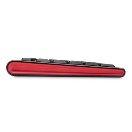 CONNECT IT CKB-3000-CS - Ασύρματο πληκτρολόγιο multimedia με τοπική προσαρμογή CZ/SK 2xAAA μαύρο
