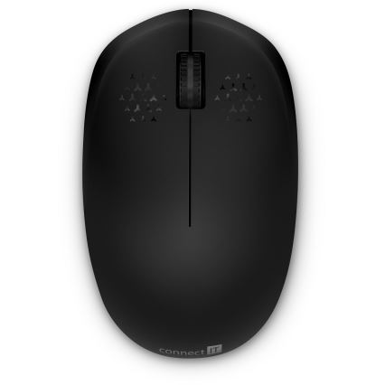 CONNECT IT CKM-4500-CS - Ασύρματο πληκτρολόγιο και ποντίκι 1000 DPI με τοπική προσαρμογή CZ/SK 1xAAA + 1xAA μαύρο
