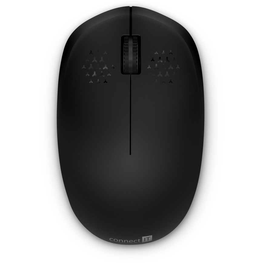 CONNECT IT CKM-4500-CS - Ασύρματο πληκτρολόγιο και ποντίκι 1000 DPI με τοπική προσαρμογή CZ/SK 1xAAA + 1xAA μαύρο