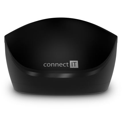 CONNECT IT CKM-4500-CS - Ασύρματο πληκτρολόγιο και ποντίκι 1000 DPI με τοπική προσαρμογή CZ/SK 1xAAA + 1xAA μαύρο