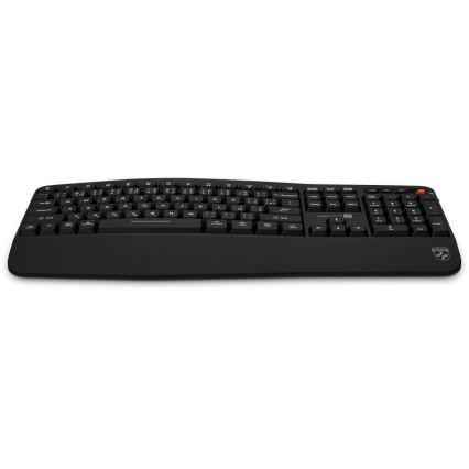 CONNECT IT CKM-6010-CS - Εργονομικό ασύρματο πληκτρολόγιο και ποντίκι 800/1200/1600/2400 DPI με τοπική προσαρμογή CZ/SK 1xAA + 2xAAA μαύρο
